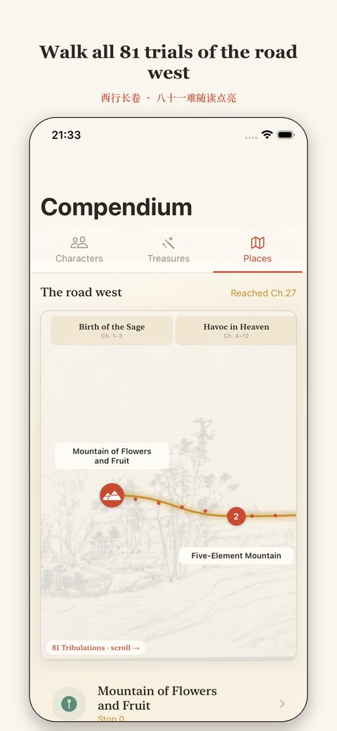 Road-west map